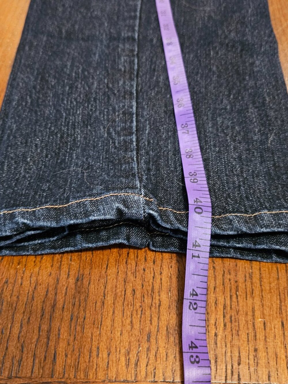 JMS, Just My Size, Plus 18W Average, Stretch Classic Denim Jeans, Dark Blue - Picture 4 of 7